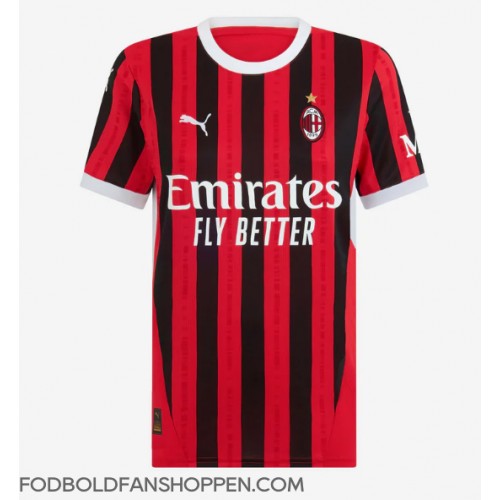 AC Milan Alvaro Morata #7 Hjemmebanetrøje Dame 2024-25 Kortærmet AC Milan Alvaro Morata #7 Hjemmebanetrøje Dame 2024-25 Kortærmet